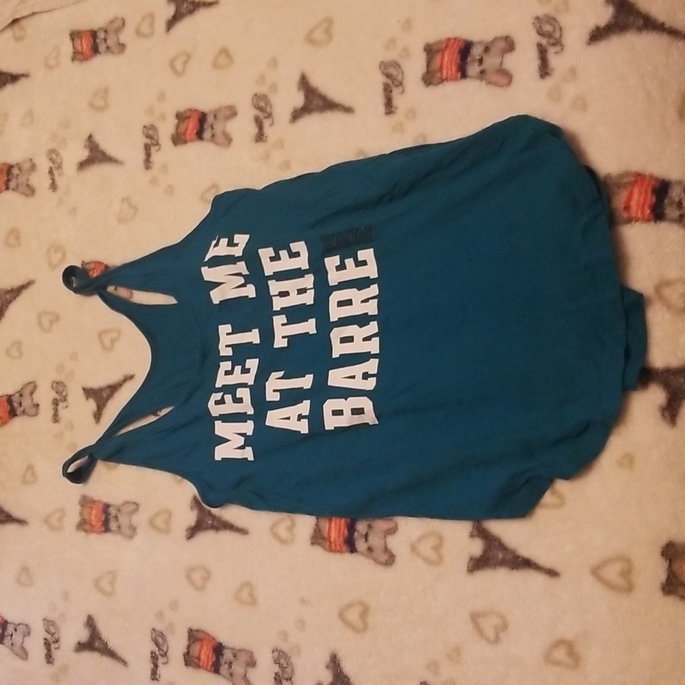 Pure Barre Victoria’s Secret Pink Loose Fit Tank